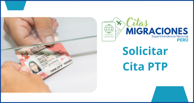 Solicitar cita ptp migraciones