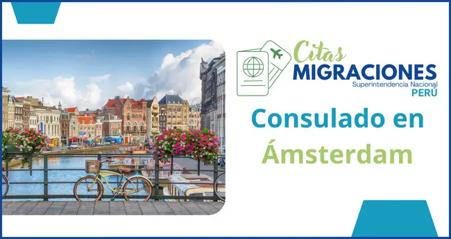 Consulado de Peru en Amsterdam direccion horarios y telefono para citas