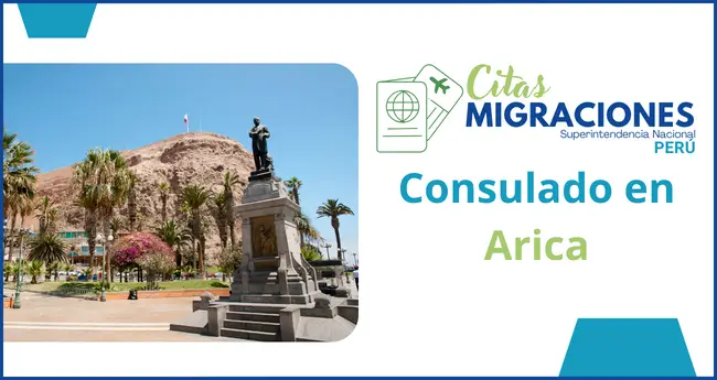 Consulado de Peru en Arica direccion horarios y telefono para citas