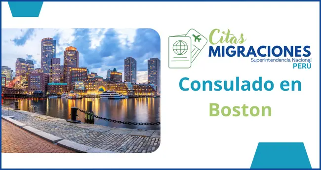 Consulado de Peru en boston direccion horarios y telefono para citas