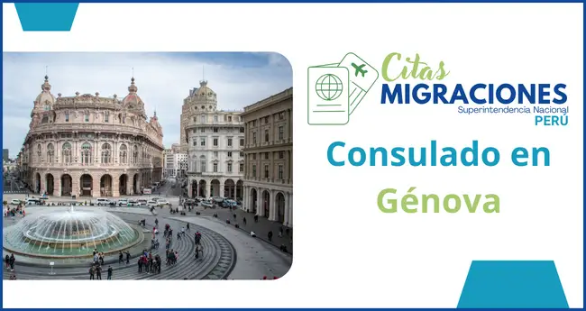Consulado de Peru en genova direccion horarios y telefono para citas
