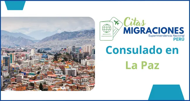 Consulado de Peru en la paz direccion horarios y telefono para citas