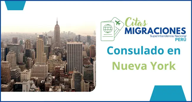Consulado de Peru en nueva york direccion horarios y telefono para citas