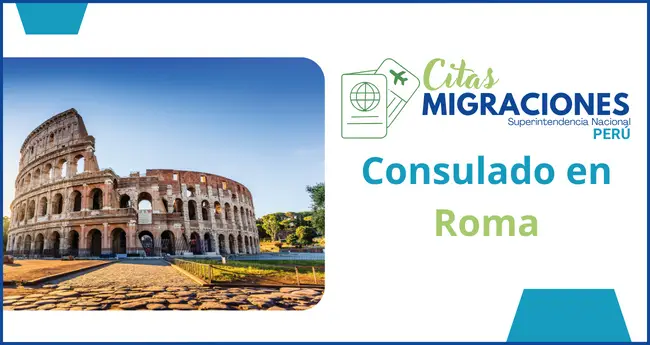 Consulado de Peru en roma direccion horarios y telefono para citas