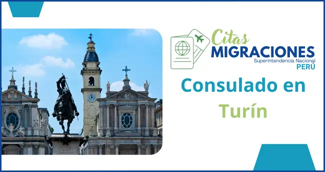 Consulado de Peru en turin direccion horarios y telefono para citas