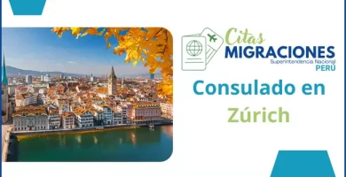 Consulado de Peru en zurich direccion horarios y telefono para citas