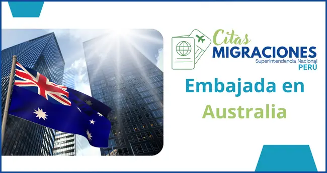 Embajada de Peru en australia direccion horarios y telefono para citas