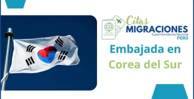 Embajada de Peru en corea del sur direccion horarios y telefono para citas