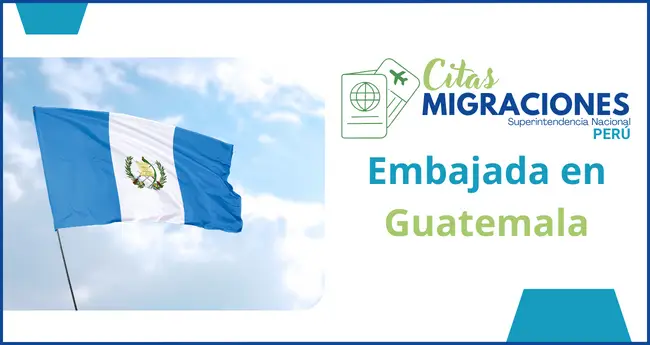Embajada de Peru en guatemala direccion horarios y telefono para citas