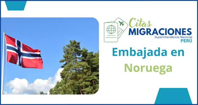 Embajada de Peru en noruega direccion horarios y telefono para citas